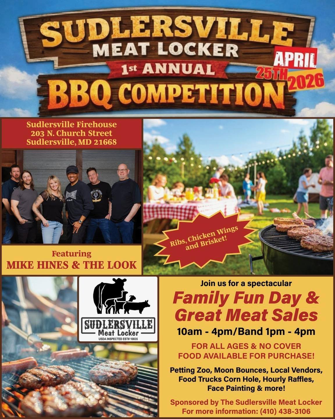 Sudlersville Fire & Flavor Barbecue Competition